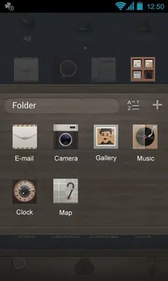 Gentleman GOLauncher EX Theme android App screenshot 0